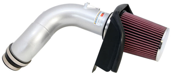 K&N 09 Acura TSX 2.4L Silver Typhoon Intake - 69-0026TS for 2009-2014 Acura TSX - front view