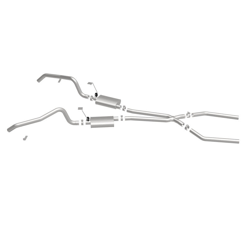 MagnaFlow Sys C/B 67-72 F-Body 2.50inch w/Tru-X - 15896