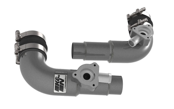 K&N 22+ Toyota Tundra 3.4L V6 Turbo Charge Pipe Kit - 77-1013KC for 2022-2026 Toyota Tundra - front view