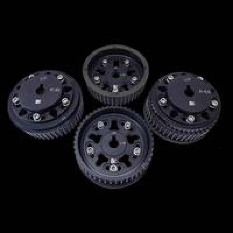 Brian Crower Adjustable Cam Gears Black for Subaru EJ205/EJ257 (Set of 4) - BC8860B by Brian Crower