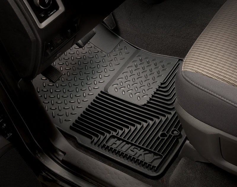 Husky Liners 02-10 Ford Explorer/04-12 Chevy Colorado/GMC Canyon Heavy Duty Black Front Floor Mats - 51121