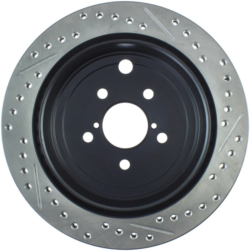 StopTech Slotted &amp; Drilled Sport Brake Rotor - 127.47031R