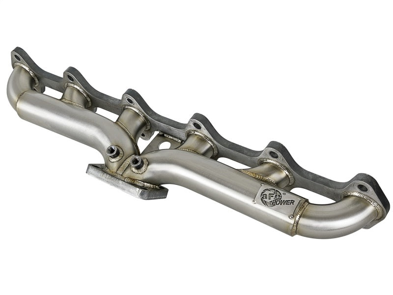 aFe Twisted Steel Header Turbo Manifold (T3) 98.5-02 Dodge Diesel Trucks L6 5.9L (td) - 48-32020