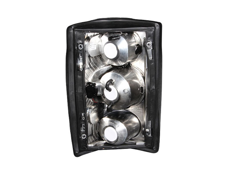 ANZO 2000-2005 Ford Excursion Taillights Black - 211051
