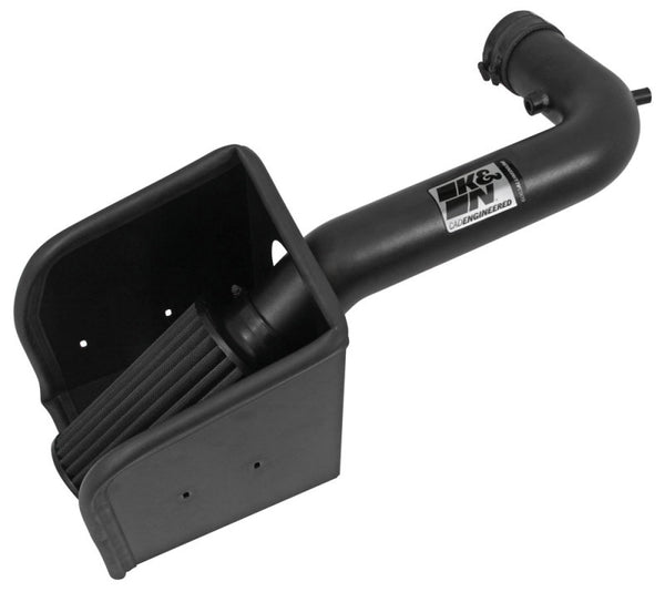 K&N 03-08 Dodge Ram 1500 / 2500 / 3500 V8.5.7L Performance Intake Kit - 71-1533 for 2003-2008 Dodge Ram 1500 - front view