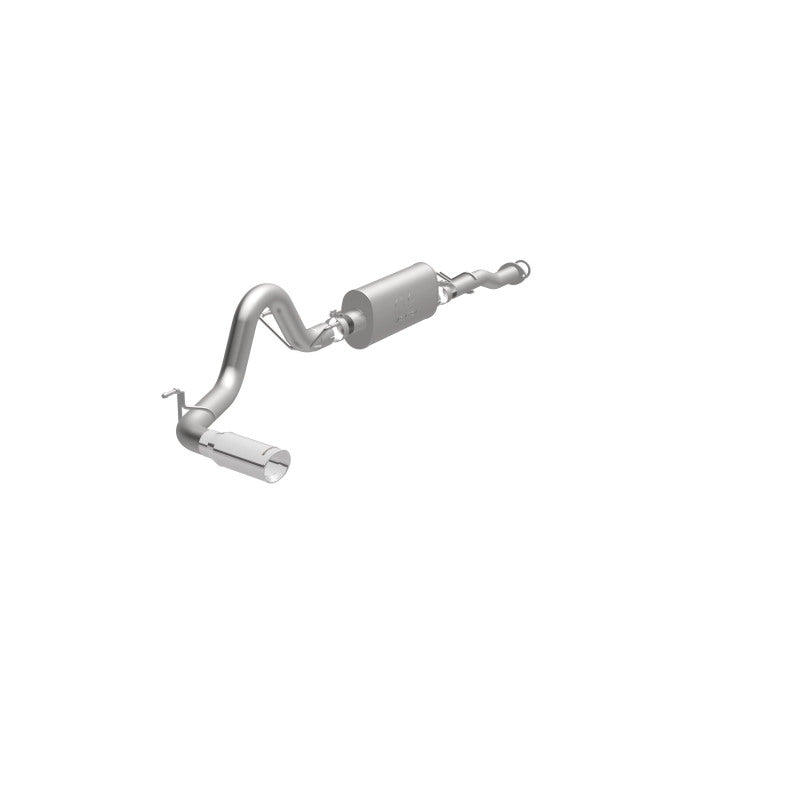 MagnaFlow Cat-Back 2016 Toyota Tacoma 3.5L V6 SS 3in Single Pass Side Exit Rear 4in Tip - 19291