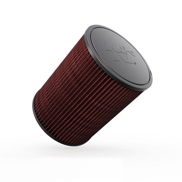 K&N Universal Air Filter 4in Flange ID 7in OD 9in Height - RD-1460 by K&N Engineering - front view