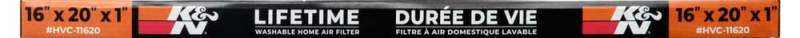 K&N HVAC Filter - 16 x 20 x 1 - HVC-11620