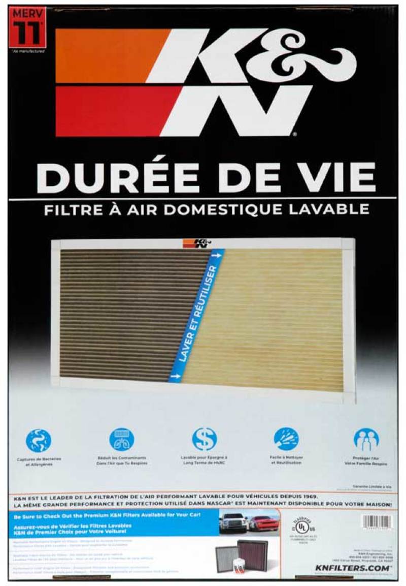 K&N HVAC Filter - 16 x 24 x 1 - HVC-11624