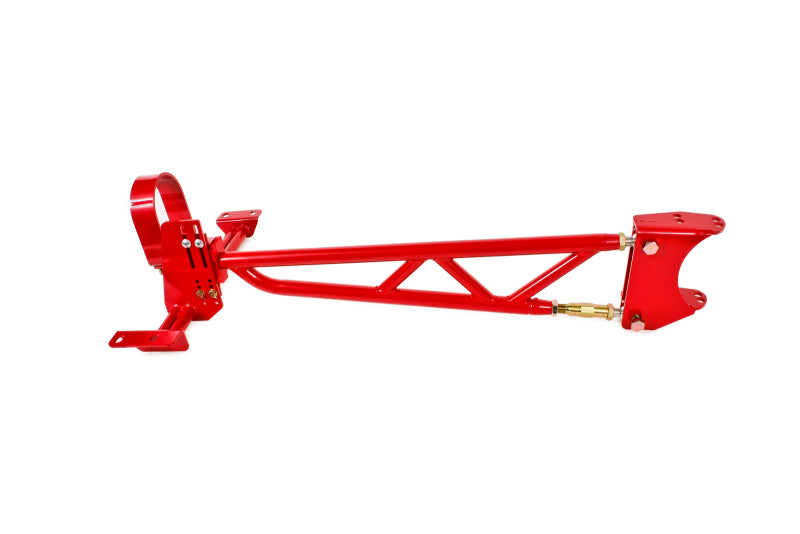 BMR 82-02 3rd Gen F-Body Adj. Bolt-In Torque Arm - Red - TA001R for 1982-1992 Chevrolet Camaro - front view