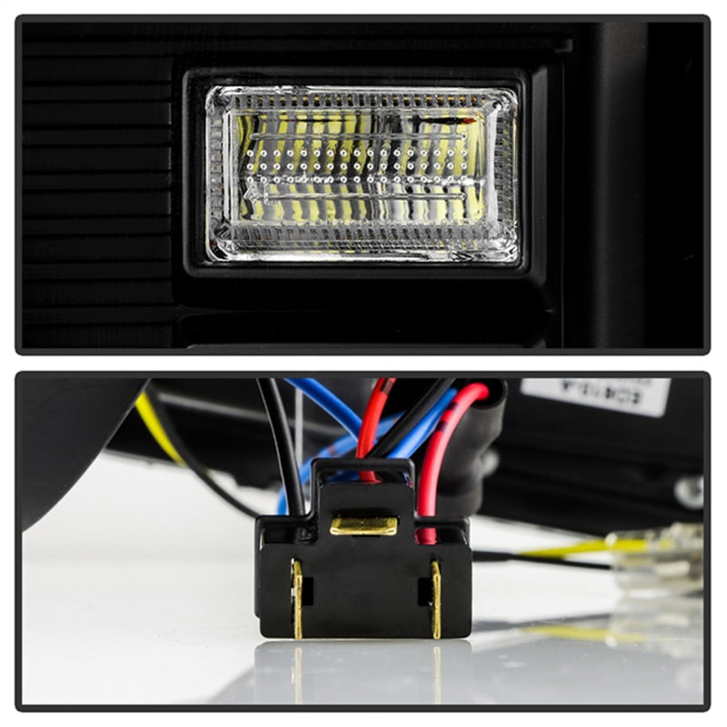 Spyder Apex 14-21 Toyota Tundra High-Power LED Module Headlights - Black (PRO-YD-TTU14V2AP-SBSEQ-BK) - 5088727