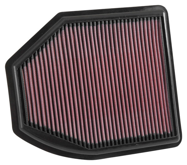 K&N 16-17 Acura ILX L4-2.4L F/I Replacement Drop In Air Filter - 33-5035 for 2016-2022 Acura ILX - front view