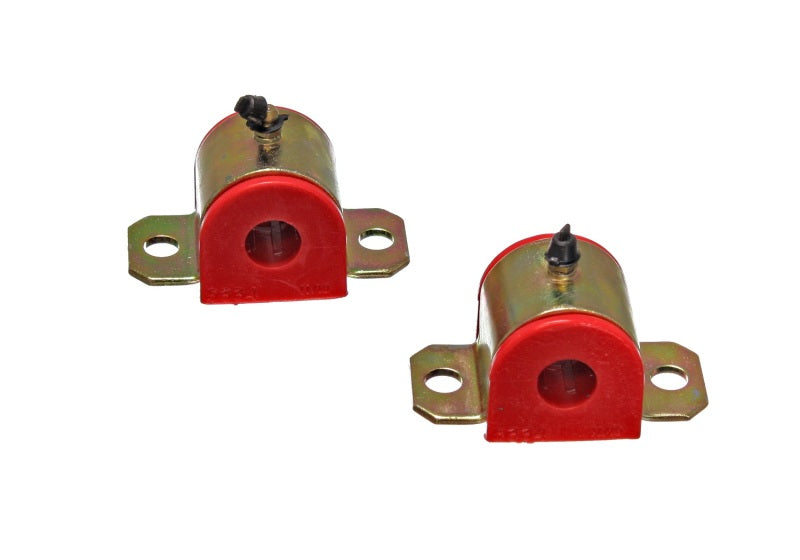 Energy Suspension 67-69 Chevy Camaro Red 11/16in Front Sway Bar Bushing Set - 3.5202R for 1969-1974 Chevrolet Nova - front vi