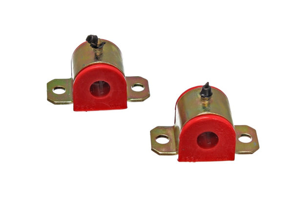 Energy Suspension 67-69 Chevy Camaro Red 11/16in Front Sway Bar Bushing Set - 3.5202R for 1969-1974 Chevrolet Nova - front vi