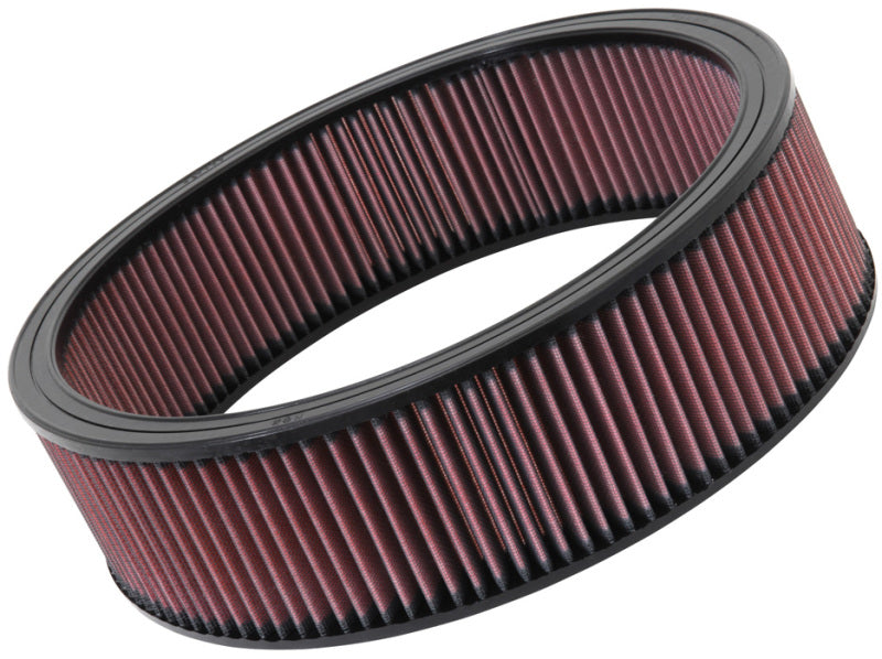 K&N Custom Round Air Filter 14in OD 12in ID 4in Height - E-3730 by K&N Engineering - front view
