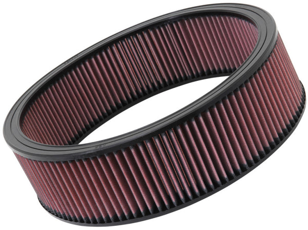 K&N Custom Round Air Filter 14in OD 12in ID 4in Height - E-3730 by K&N Engineering - front view