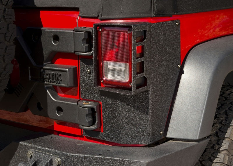 Rugged Ridge XHD Corner Guard Rear 07-18 Jeep Wrangler JK 2-Door - 11615.21