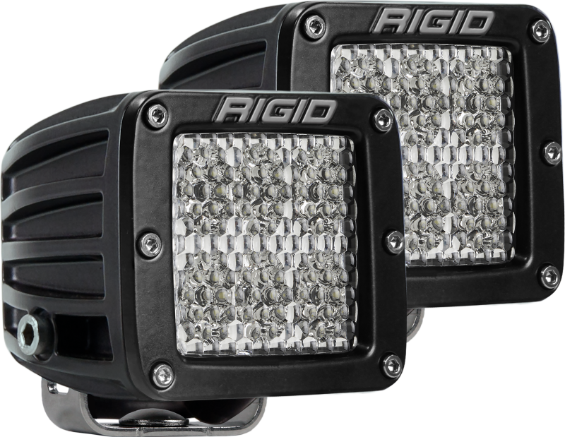 Rigid Industries D2 - 60 Deg. Lens Pair - 502513 by Rigid Industries - angle view
