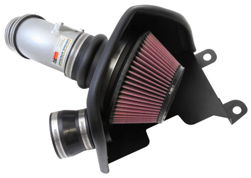 K&amp;N 12 Honda Civic Si 2.4L L4 Silver Typhoon Intake - 69-1019TS