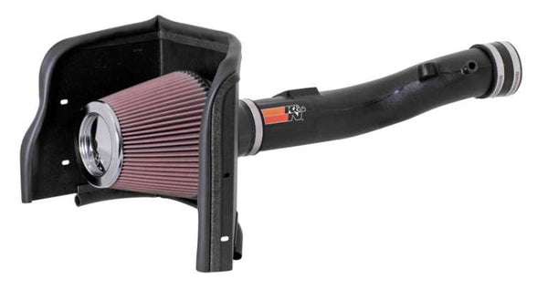 K&N 05-10 Toyota Tacoma V6-4.0L Aircharger Performance Intake - 63-9025 for 2005-2011 Toyota Tacoma - front view