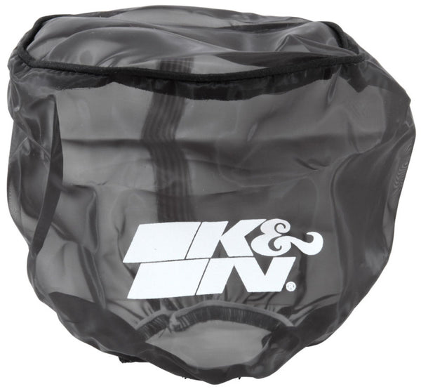K&N 6in ID x 6inH Closed Top Black DryCharger Air Filter Wrap - 22-8045DK by K&N Engineering - front view