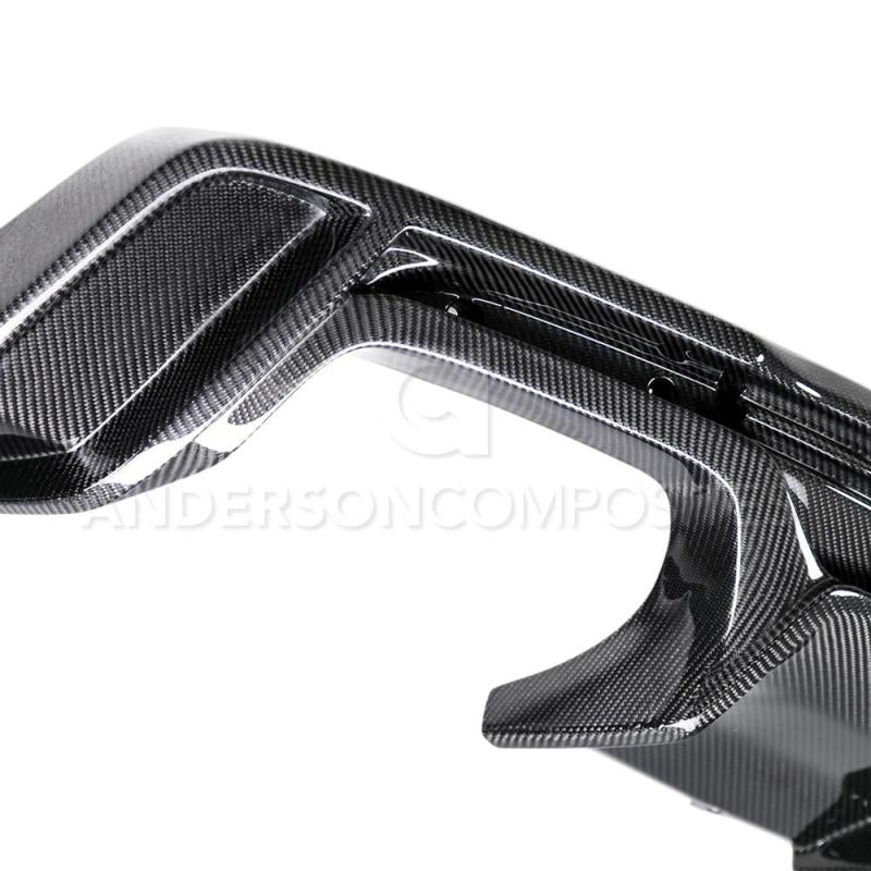 Anderson Composites 2016+ Chevy Camaro SS Type-AZ Carbon Fiber Rear Diffuser - AC-RL16CHCAM-AZ