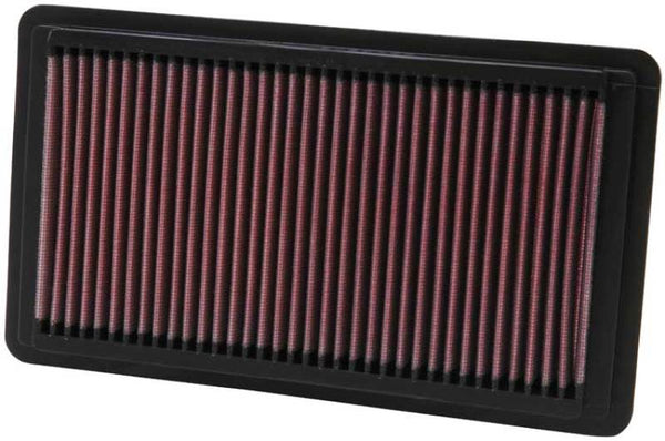 K&N 06+ Civic Si Drop In Air Filter - 33-2343 for 2006-2011 Honda Civic Si - front view