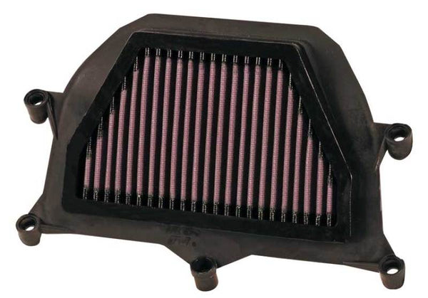 K&N 06-07 Yamaha YZF R6 599 Replacement Air Filter - YA-6006 for 2006-2007 Yamaha YZF-R6 - front view