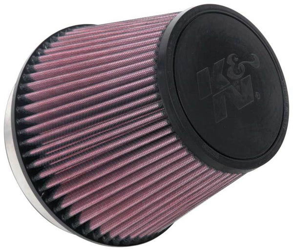 K&N Universal Clamp-On Air Filter 6in FLG / 7-1/2in B / 5in T / 6in H - RU-1036 by K&N Engineering - front view