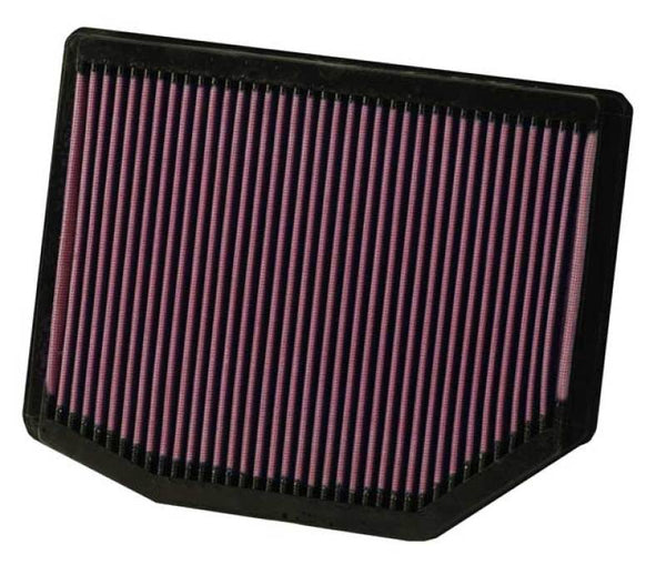 K&N 07 BMW Z4 3.0L-L6 Drop In Air Filter - 33-2372 for 2007-2010 BMW X3 - front view