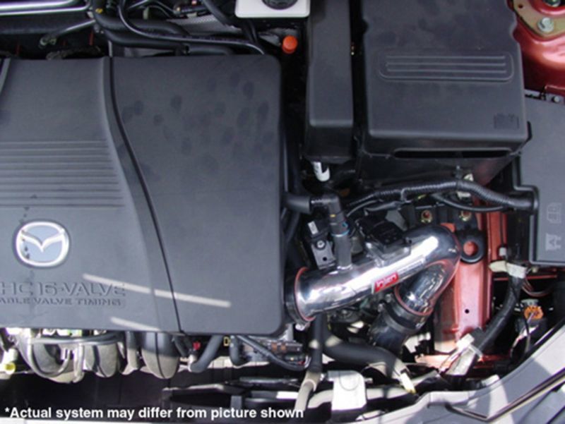 Injen 04-09 Mazda 3 2.0L 2.3L 4cyl (Carb for 2004 Only) Black Cold Air Intake - RD6061BLK