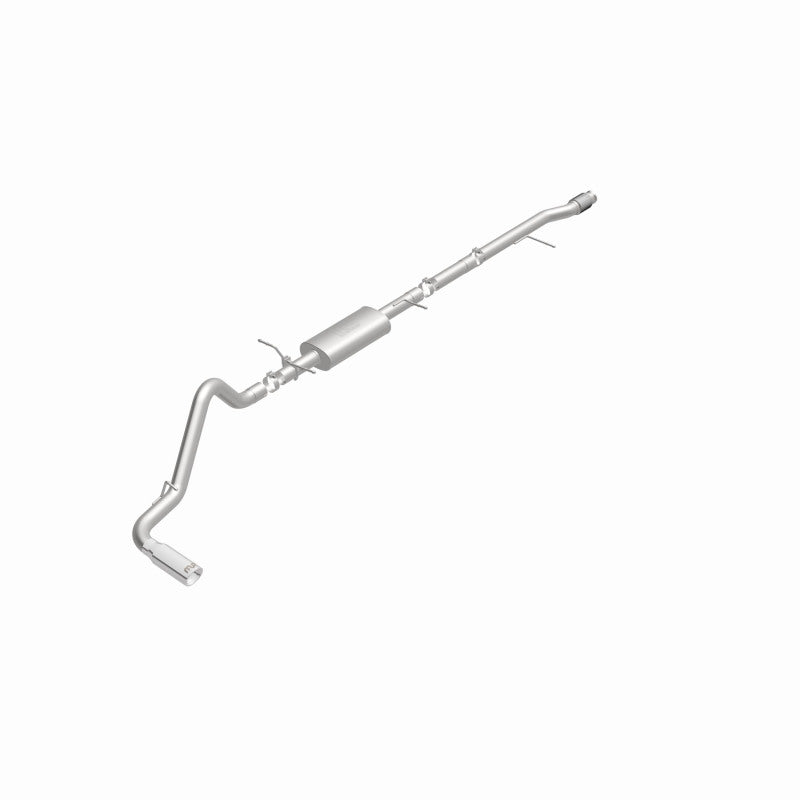 Magnaflow 14 Chevy Silverado V8 5.3L CC/EC Cab Single P/S Rear Exit Stainless Cat Back Perf Exhaust - 15267