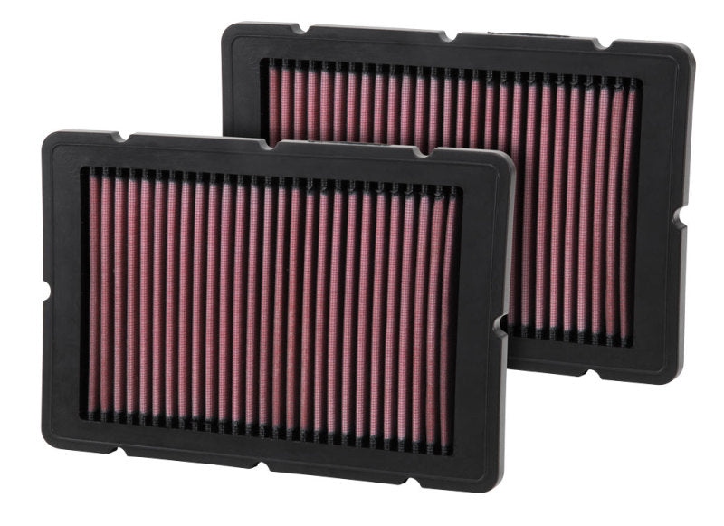 K&N Replacement Air Filter 05-09 Ferrari F360 11.125in O/S Length x 7.625 O/S Width x 1.313in H - 33-2494