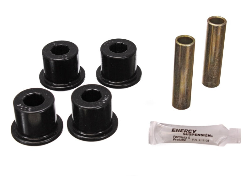 Energy Suspension Chev P/U 1-1/2inOd Rr Frm Shkl - Black - 3.2124G for 1969-1986 Chevrolet K10 - front view