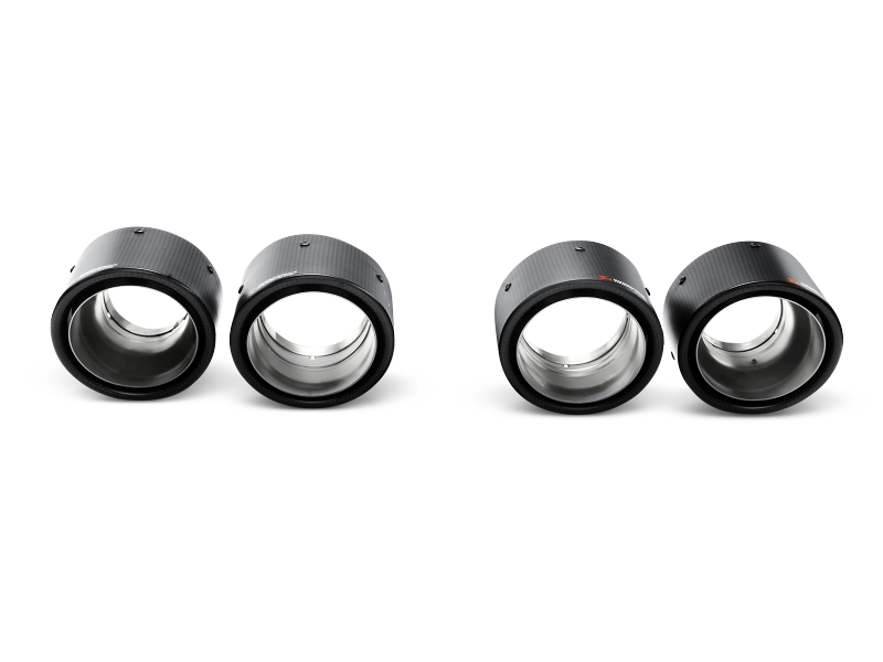 Akrapovic 13-17 Audi S6 Avant/Limousine (C7) Evolution Line Cat Back (Titanium) w/ Carbon Tips - S-AU/TI/6H