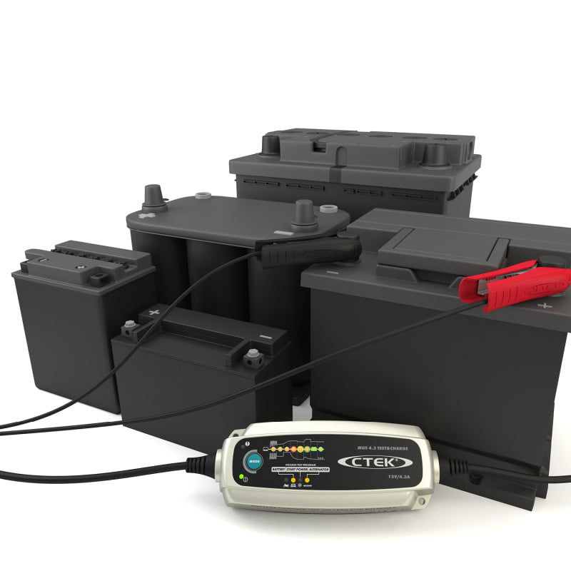 CTEK Battery Charger - MUS 4.3 Test &amp; Charge - 12V - 56-959