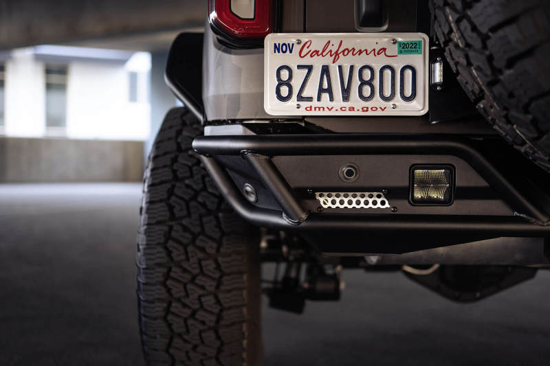 DV8 Offroad 21-23 Ford Bronco Rear License Plate Relocation Bracket - LPBR-03