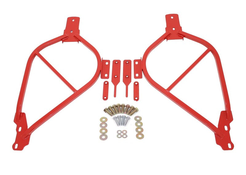 BMR 14-17 Chevy SS Sedan Bolt-On Subframe Connectors - Red - SFC013R for 2014-2017 Chevrolet SS