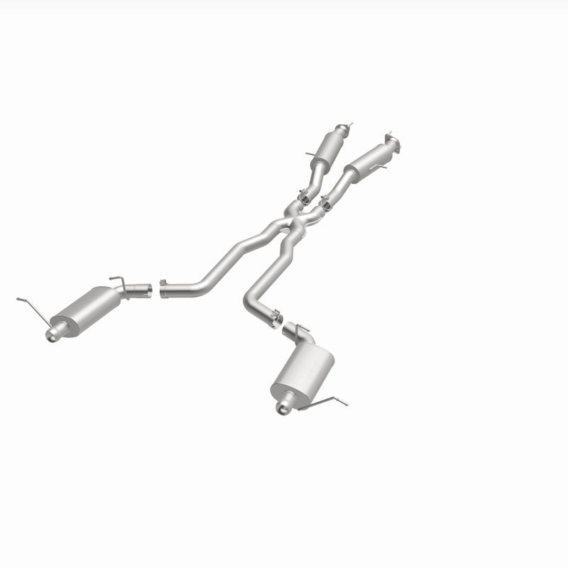 MagnaFlow 12 Jeep Grand Cherokee V8 6.4L Dual Split Rear Exit Stainless Cat Back Performance Exhaust - 15064