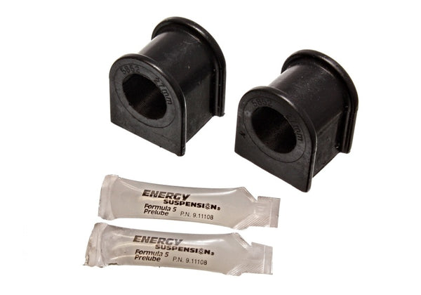 Energy Suspension 87-92 Toyota Supra Black 27mm Front Sway Bar Bushing Set - 8.5133G for 1987-1992 Toyota Supra - front view