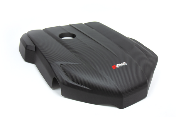 AMS Performance 2020+ Toyota GR Supra Carbon Fiber Engine Cover - AMS.38.06.0001-1 for 2020-2025 Toyota GR Supra - front view