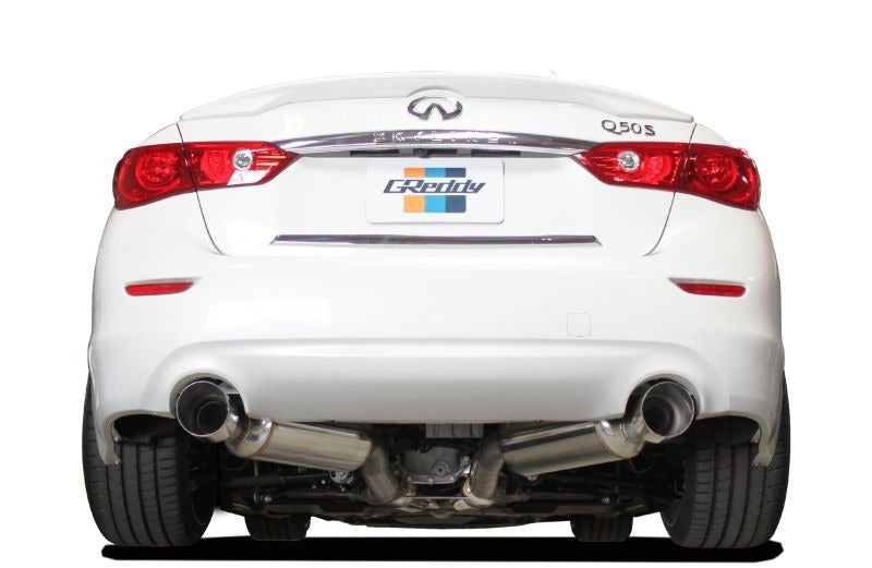 GReddy 16+ Infiniti Q50 Evolution (RWD ONLY) GT Cat-Back Exhaust - 10128306