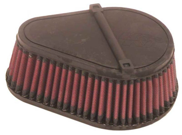 K&N 96-09 Suzuki DR650S/SE Replacement Air Filter - SU-6596 for 1996-2021 Suzuki DR650S - front view