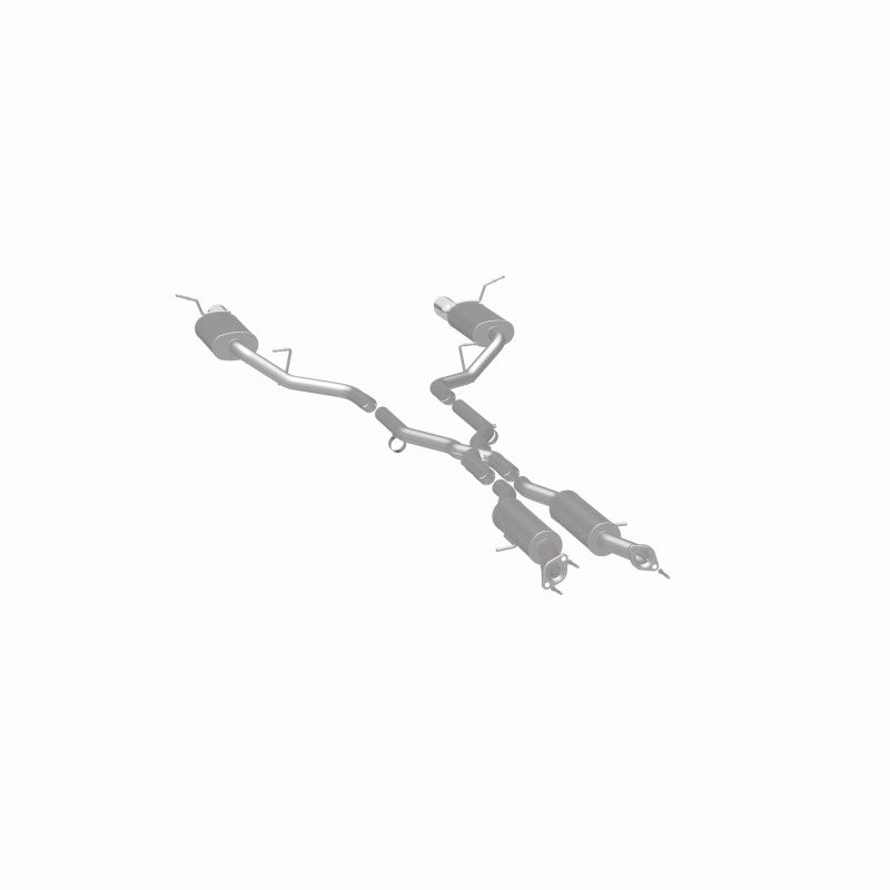 MagnaFlow 11-12 Dodge Durango V8 5.7L Dual Split Rear Exit Stainless Cat Back Performance Exhaust - 15068