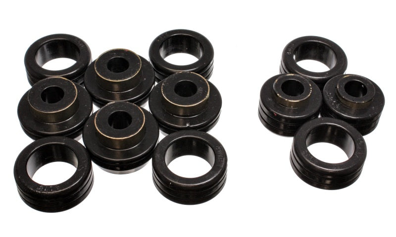 Energy Suspension 87-96 Dodge Dakota 2WD Black Body (Cab) Mount Set - 5.4106G for 1987-1996 Dodge Dakota - front view