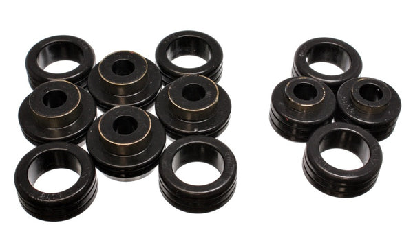 Energy Suspension 87-96 Dodge Dakota 2WD Black Body (Cab) Mount Set - 5.4106G for 1987-1996 Dodge Dakota - front view