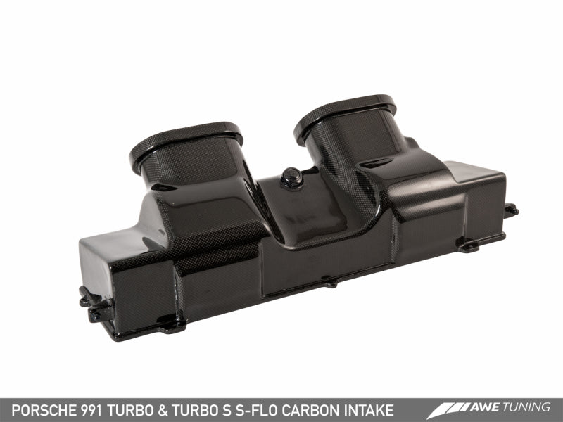 AWE Tuning Porsche 991 (991.2) Turbo and Turbo S S-FLO Carbon Intake - 2660-13040