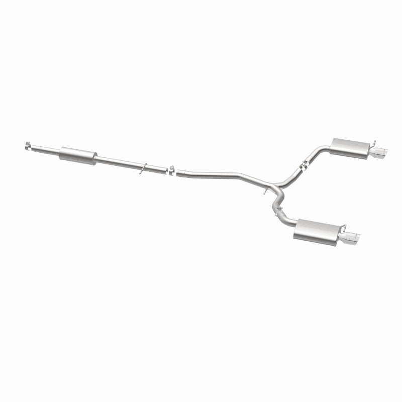 MagnaFlow 11-13 Ford Explorer V6 3.5L SS Catback Exhaust Dual Split Rear Exit w/ 3.5in SS Tips - 15467