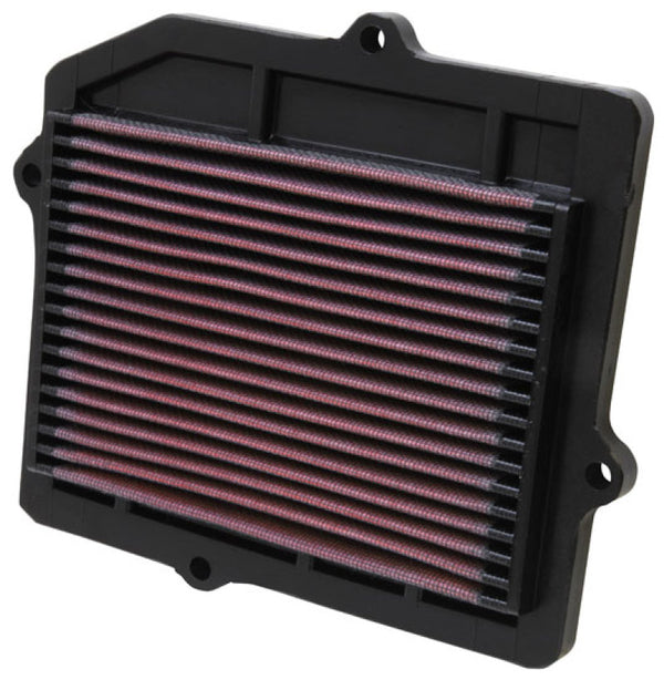 K&N 88-91 Honda Civic/CRX Drop In Air Filter - 33-2025 for 1988-1991 Honda Civic - front view