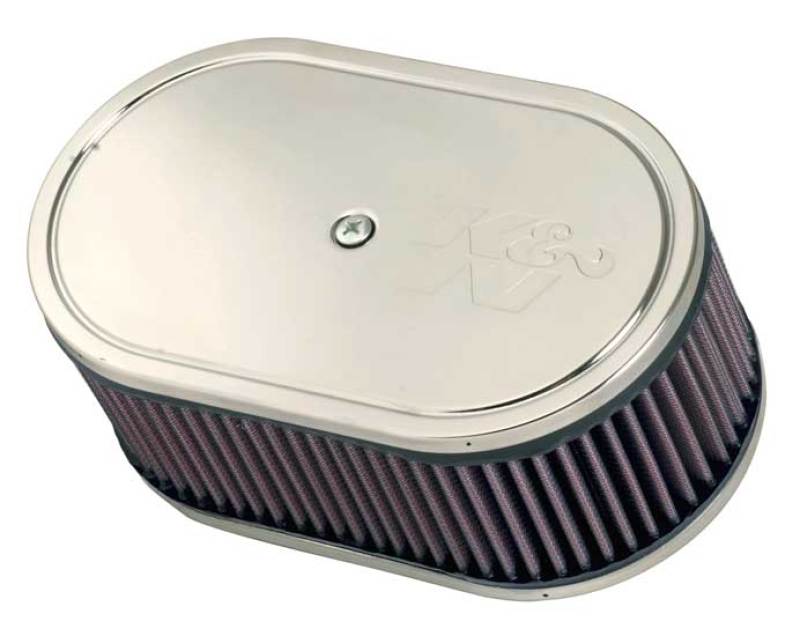 K&N Custom Racing Assembly DDO 9x5-1/2in Oval 3-1/4in Height Vent - 56-1210 by K&N Engineering - front view